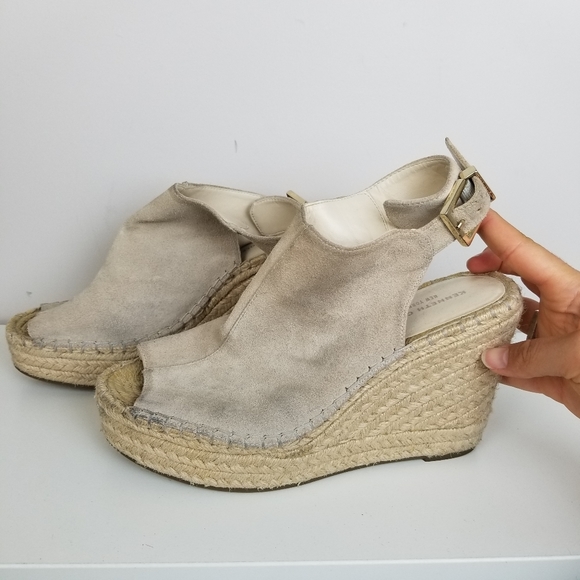 Kenneth Cole odette espadrille wedges open toe - Picture 2 of 10